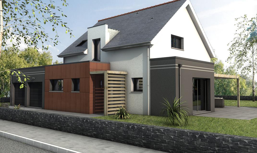 construction maison contemporaine morbihan