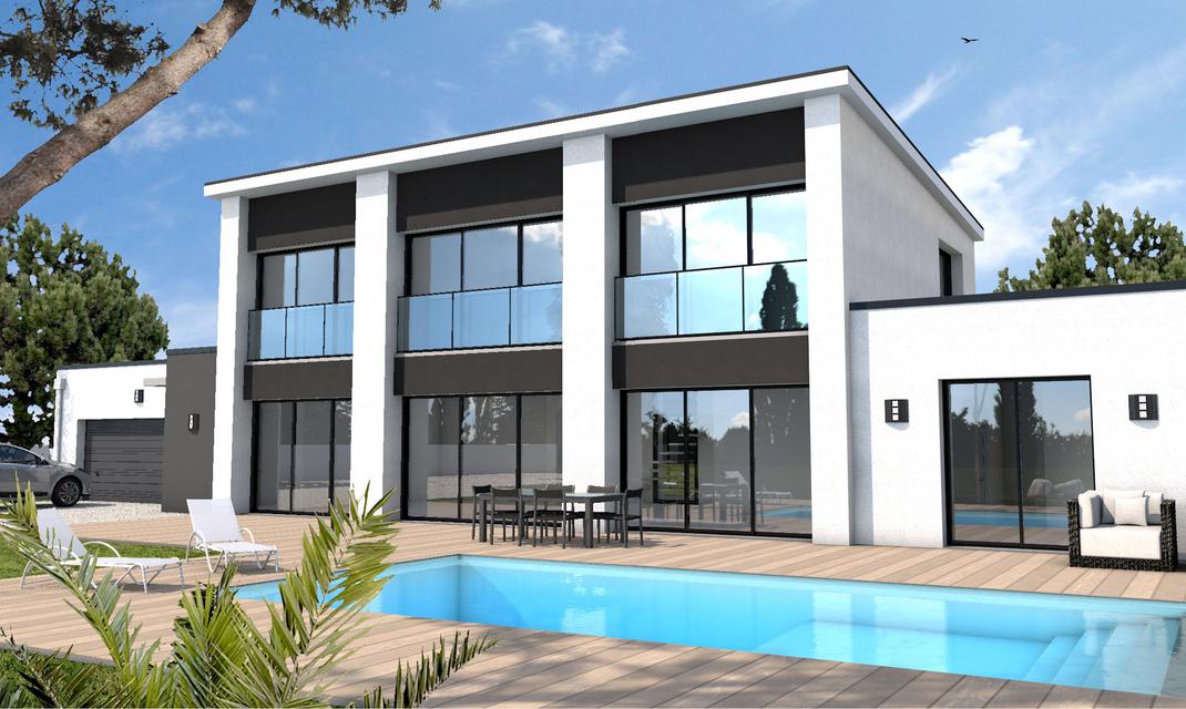 Maison moderne lumineuse 5 chambres Sarzeau Depreux Maison moderne lumineuse 5 chambres Sarzeau Depreux