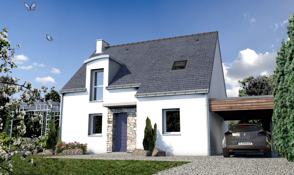 maison traditionnelle Morbihan