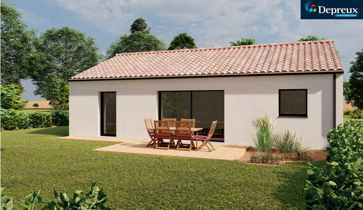 Maison avec terrain à LES MOUTIERS EN RETZ 479 m2 - Depreux Construction